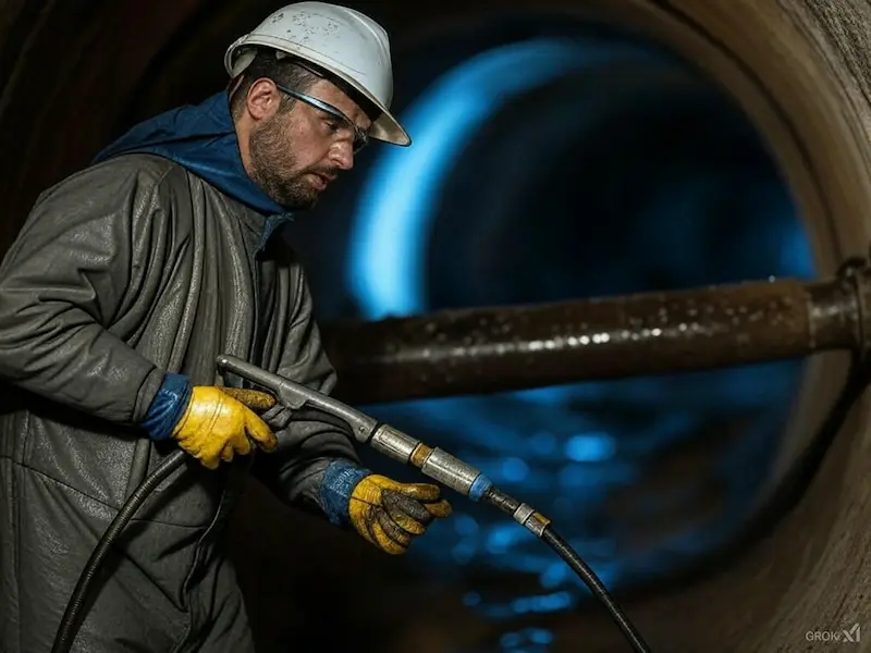 Limpieza Industrial de Redes de Saneamiento